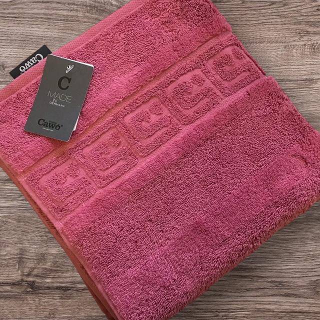 Cawö Frottiertuchserie Noblesse Uni 1001 Rosa Handtuch 50 x 100 cm