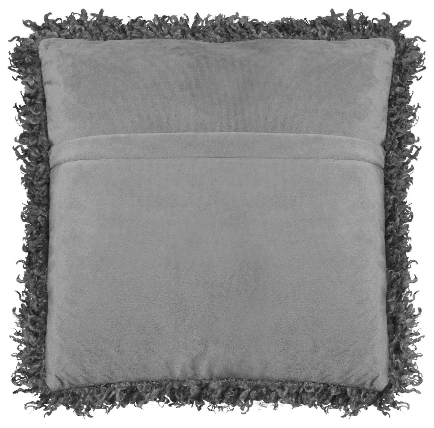 Skinnwille Dekokissen Wooly Grey 45 x 45 cm