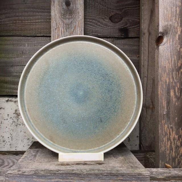 Jars Keramik Tout Simple Fb.Bleu Granit Speiseteller 28,5 cm