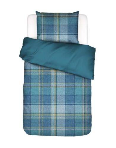 Essenza Flanell Bettwäsche Beau Blue 155 x 220 + 80 x 80 cm Essenza Flanell Bettwäsche Beau Blue 155 x 220 + 80 x 80 cm