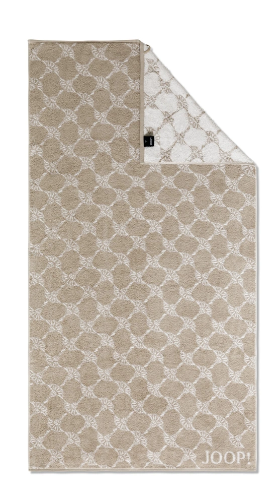 JOOP! Frottiertuchserie Classic Cornflower 1611 Duschtuch Sand