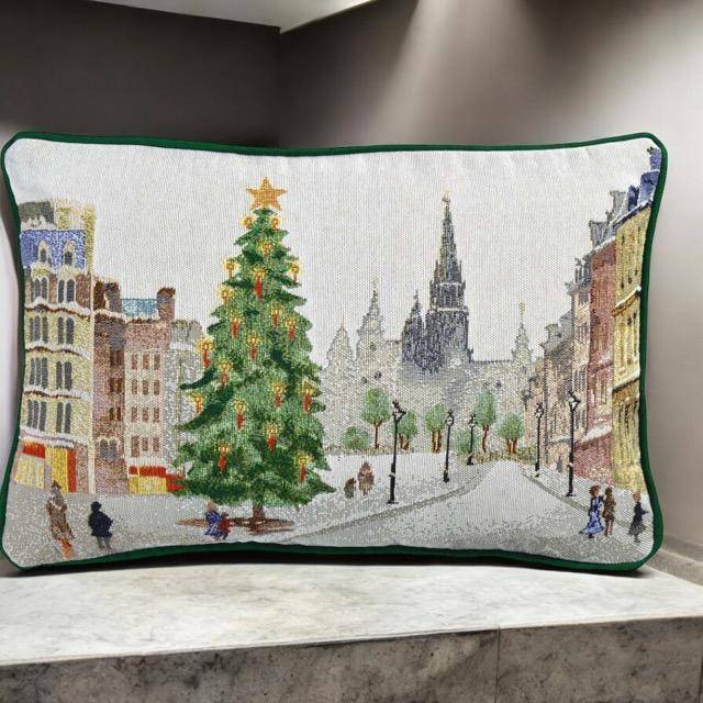 Sander Kissen X - Mas in Town 32 x 48 cm