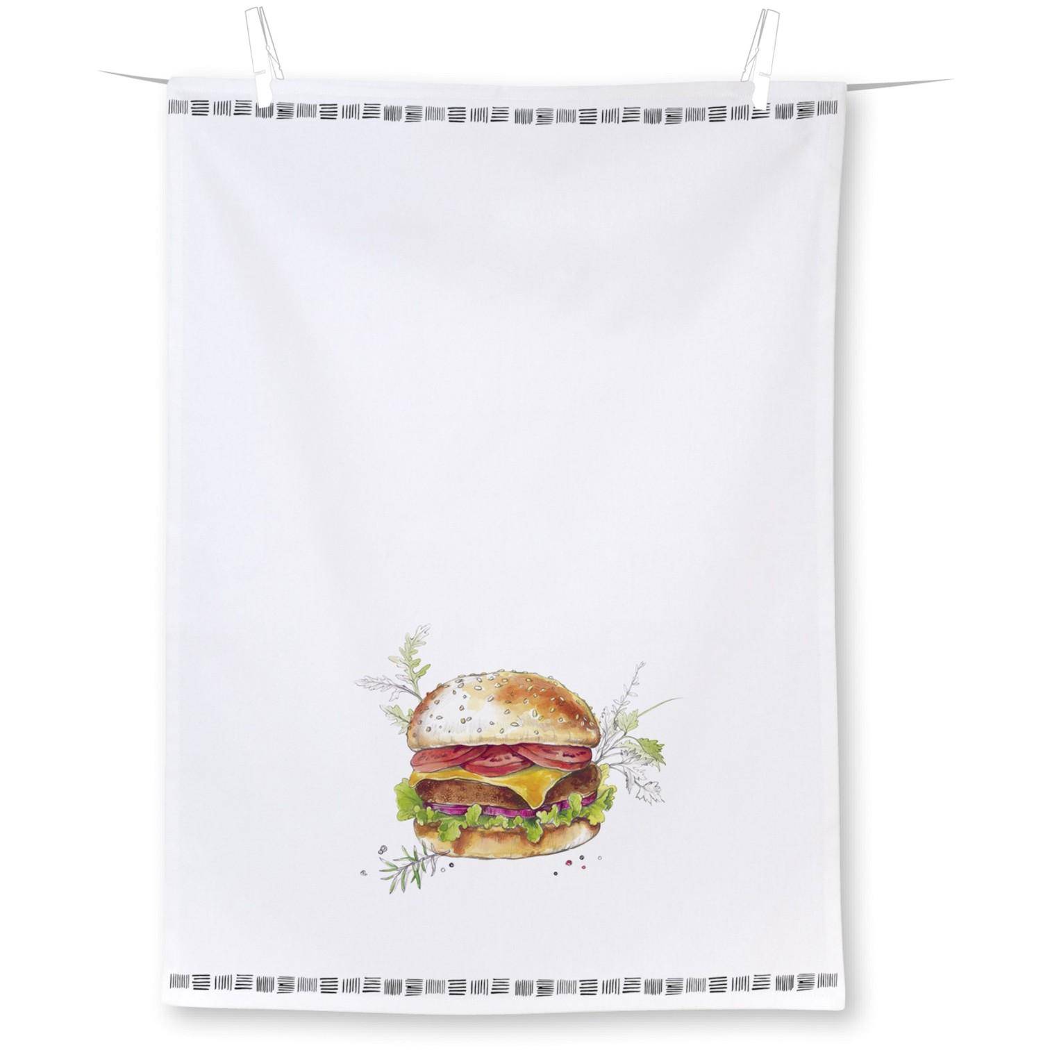 ihr Geschirrtuch Homemade Burger