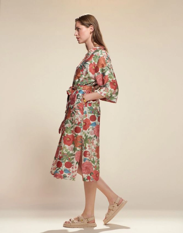 ESSENZA Kimono Ilona Florentien Lobster Pink S