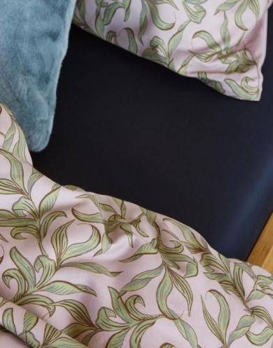 Essenza Baumwollsatin Bettwäsche Juliette in Antique Pink 155 x 220 cm + 80 x 80 cm