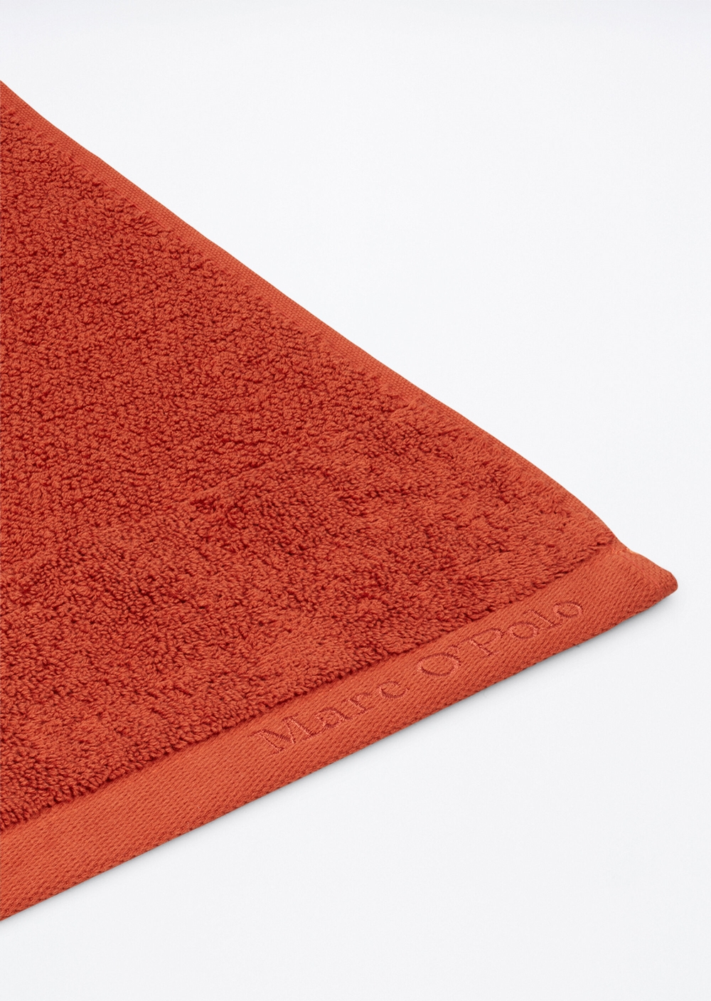 MARC O'POLO Timeless Uni Burnt Orange Handtuch 50 x 100 cm