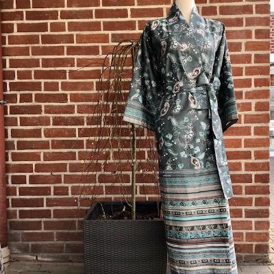 Bassetti Kimono AMARANTO G1 Limited Edition in L/XL