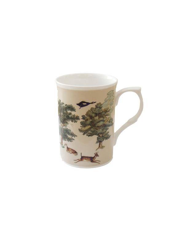 Garnier Thiebaut Fine Bone China Henkelbecher Dans Les Bois Naturel