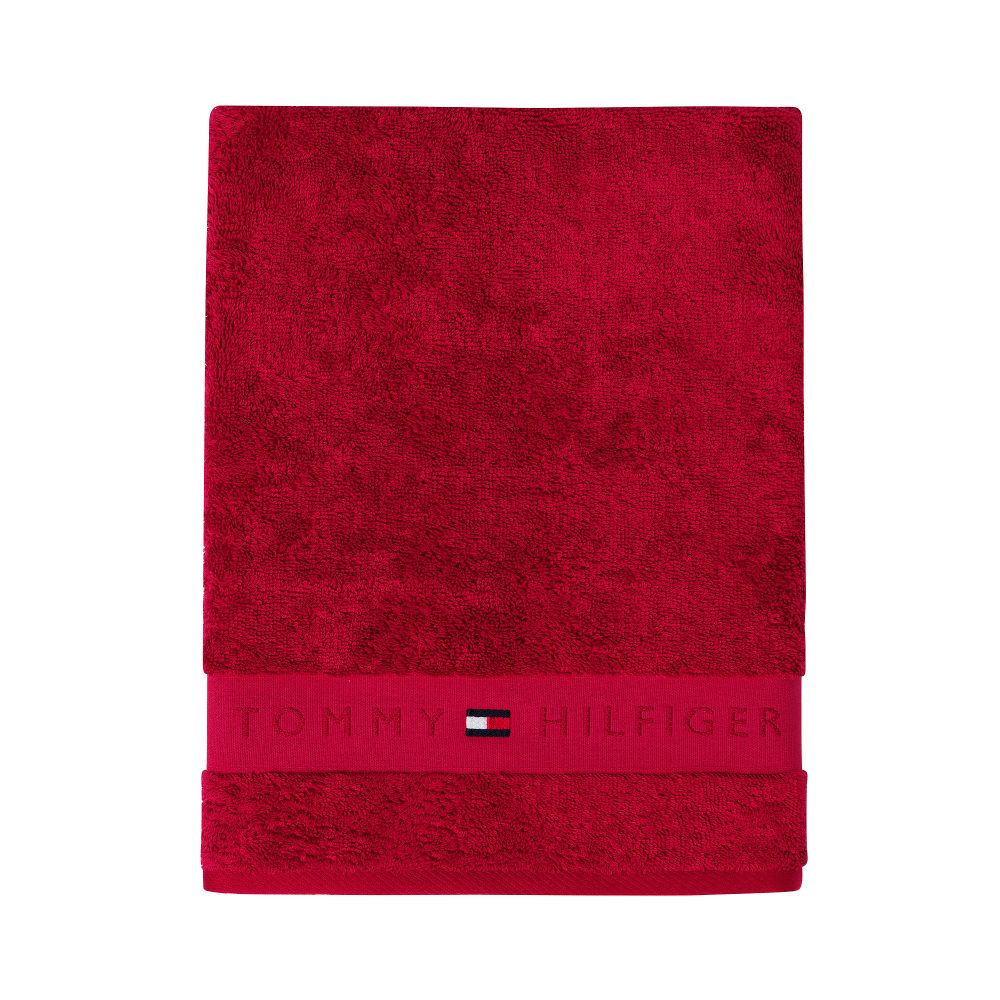 Tommy Hilfiger Duschtuch Legend 2 in Red 70 x 140 cm