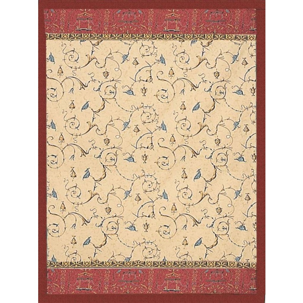 Bassetti Plaid OPLONTIS V8 270 x 250 cm - Rot