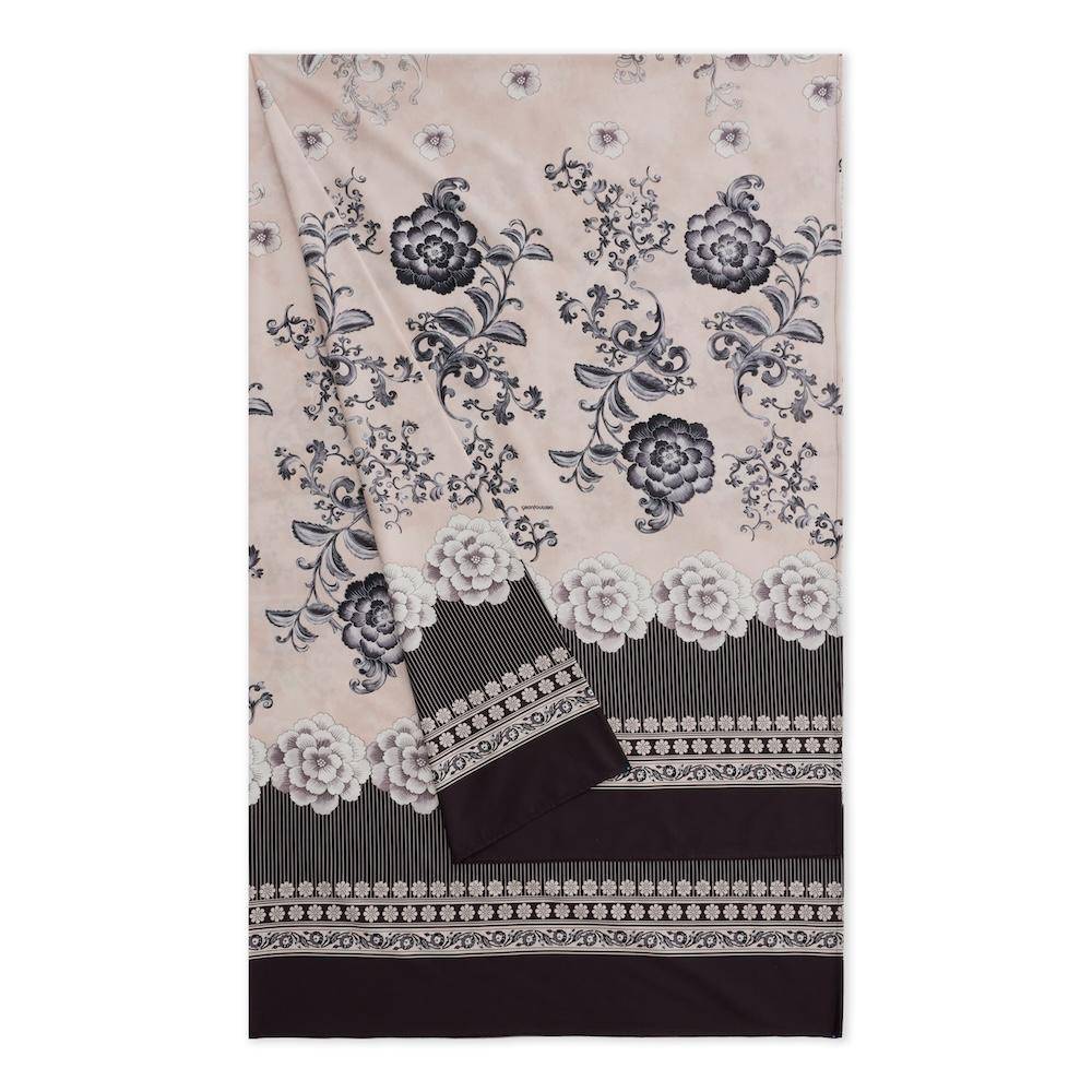 Bassetti Granfoulard/Dekotuch Paraggi Nero 180 x 270 cm